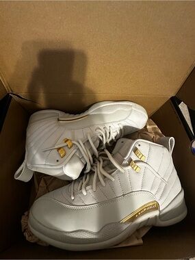 Jordan 12 White/Gold